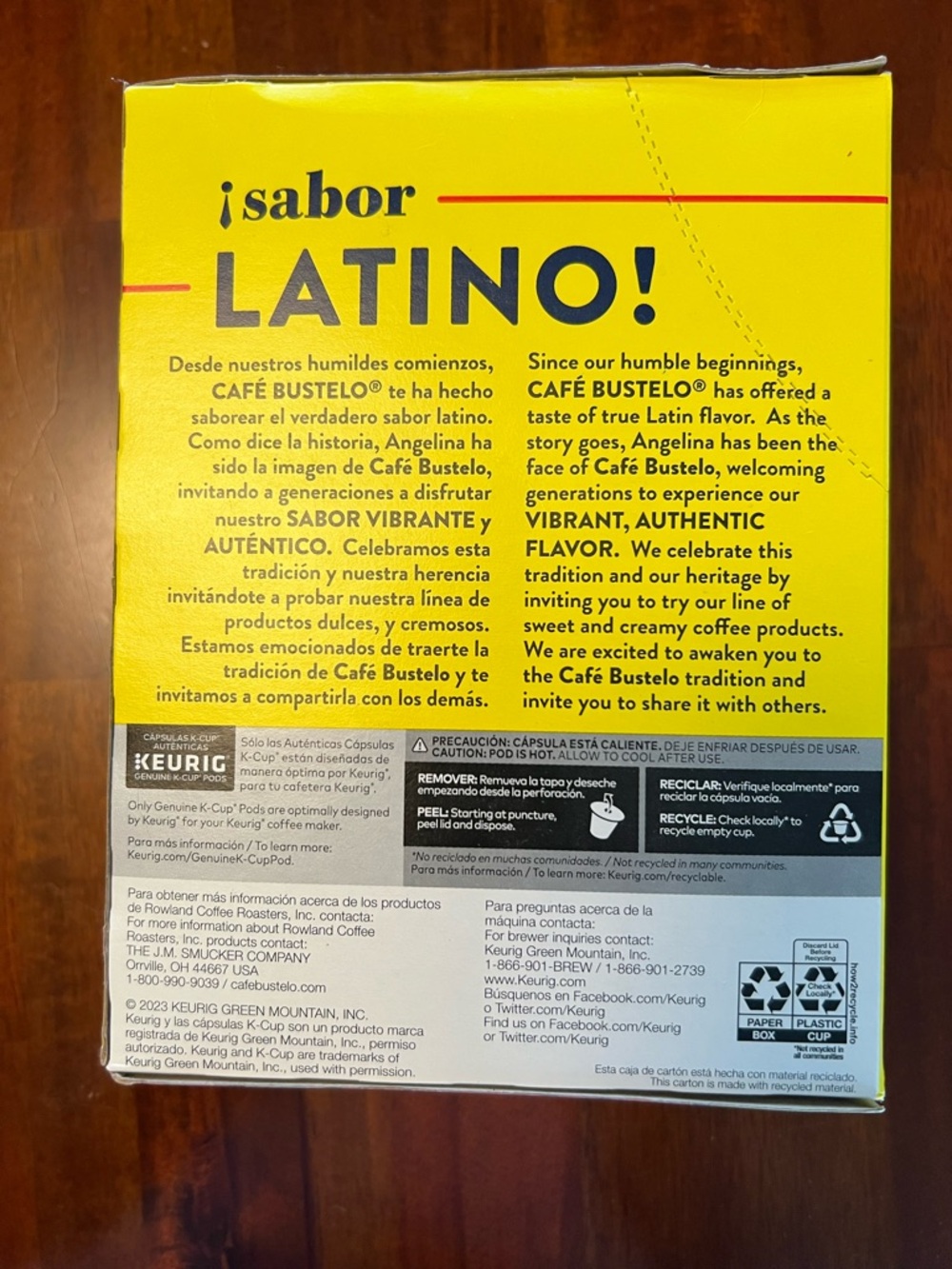 Keurig K- cup Café Bustelo Leche Coffee Pods - Picture 3 of 4